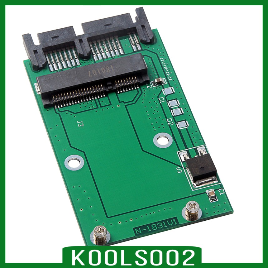 1Piece MSATA SSD to 1.8 inch Micro SATA 16Pin Adapter PCB Board | WebRaoVat - webraovat.net.vn