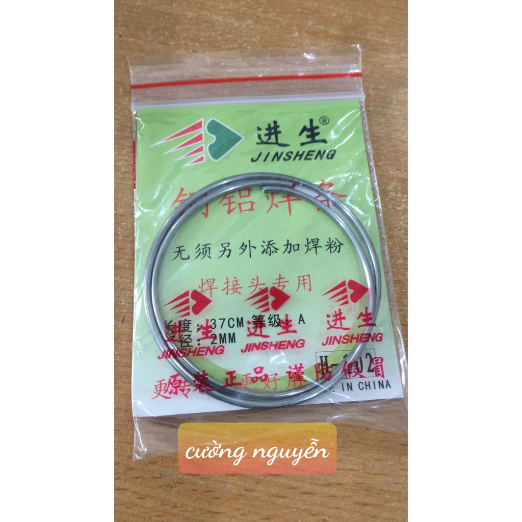 COMBO 5 QUE HÀN NHÔM CÓ LÕI THUỐC
