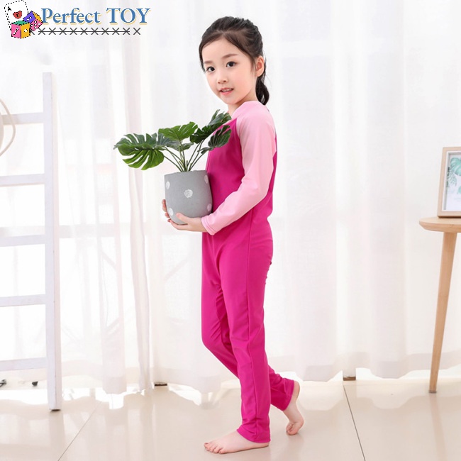 Bộ Đồ Bơi Tay Dài Nhiều Màu Sắc Dành Cho Bé 3-10 Tuổi