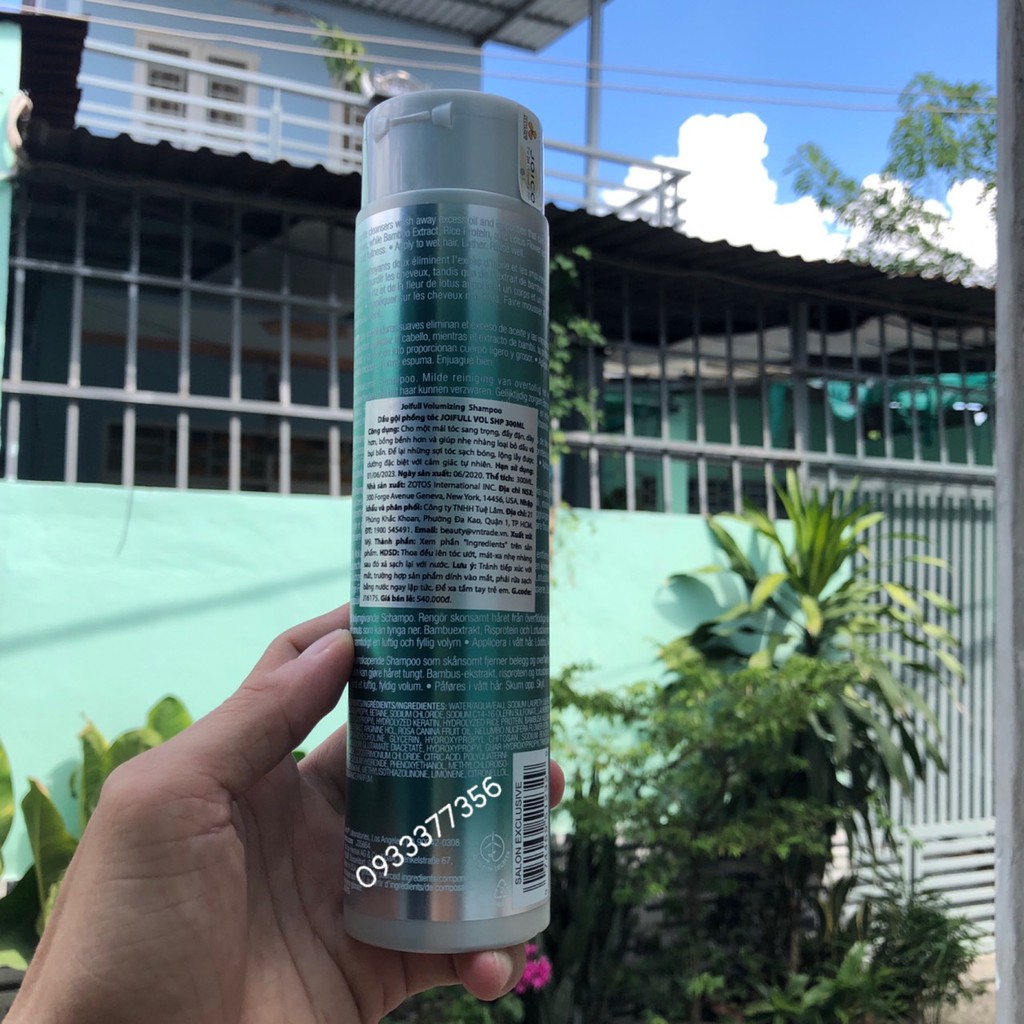 DẦU GỘI PHỒNG TÓC JOIFULL VOLUMIZING SHAMPOO JOICO