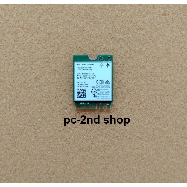 card wifi HP 820 G3, intel ac8260, sử dụng gắn laptop HP