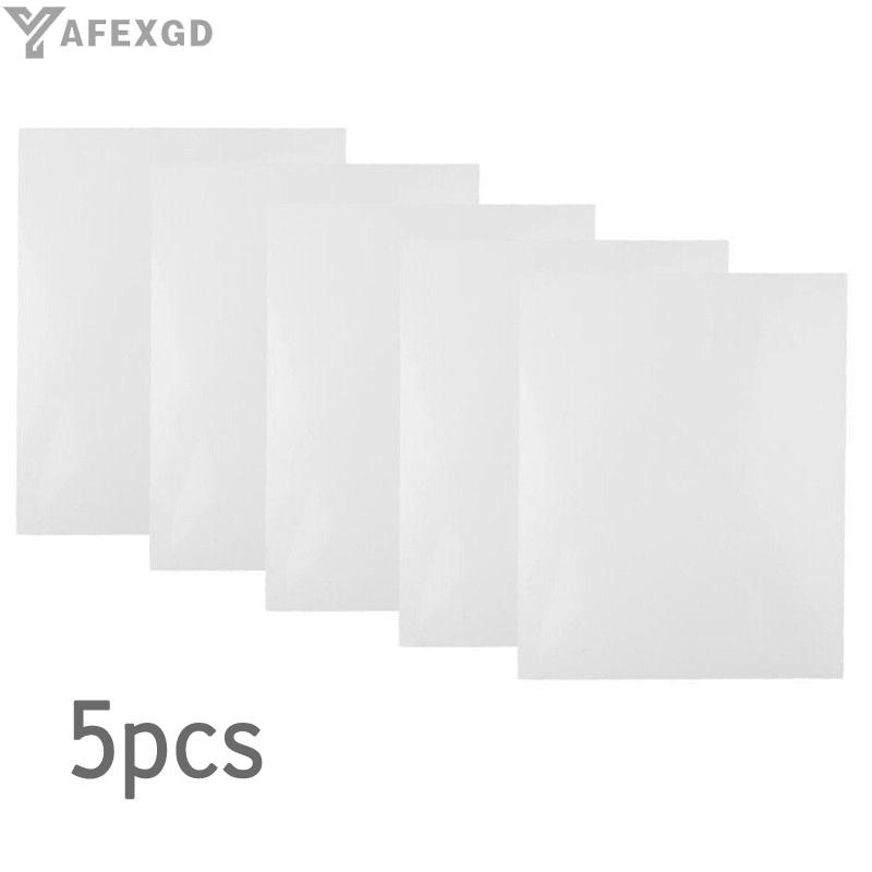 Set 5 tấm nhựa ABS màu trắng dùng làm mô hình tàu thuyền DIY