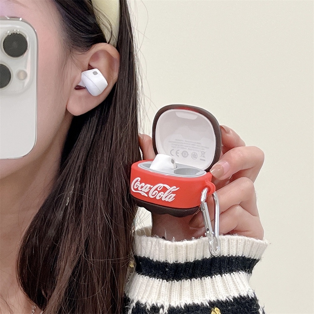 BASEUS Vỏ Bảo Vệ Hộp Sạc Tai Nghe Không Dây Bằng Silicon Mềm Chống Sốc Hình Ly Cà Phê Pokeball wm01 Hoạt Hình