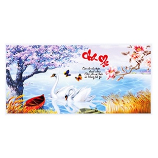 Tranh đính đá mẫu cha mẹ - chưa đính - 90*45cm - df401