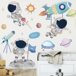 Sticker dán tường hình phi công trong sở thú