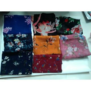 Vải voan hoa nhí khổ 0,5m * 1m