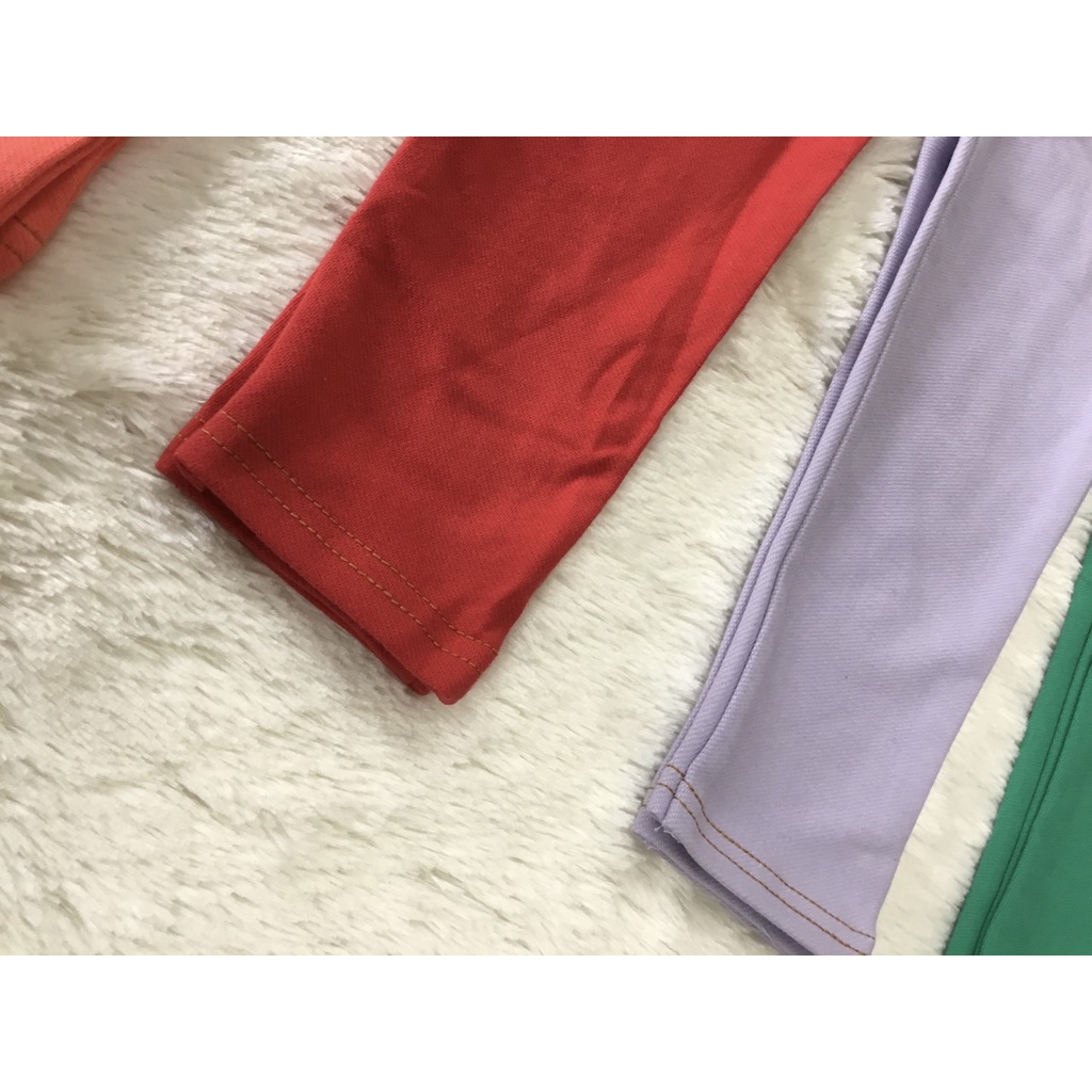 Quần Legging giả jean cho bé trai/bé gái từ 6-25 kg