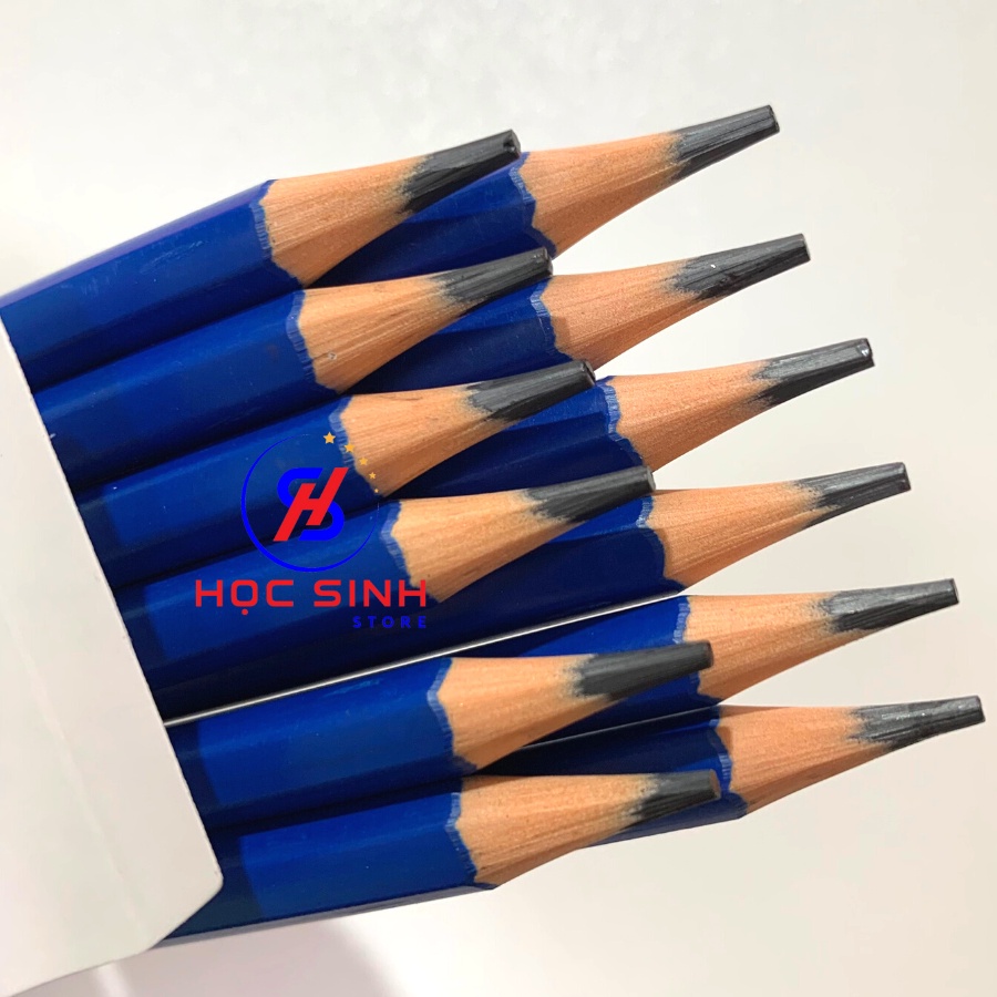 Hộp 12 cây bút chì gỗ H2B GSTAR BBB ruột chì dẻo