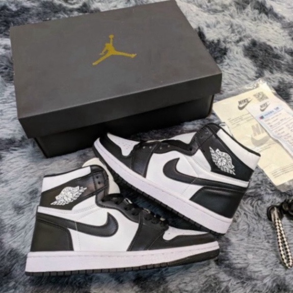 Giày JD1 Trắng Đen Panda Cao Cổ Full Box S11