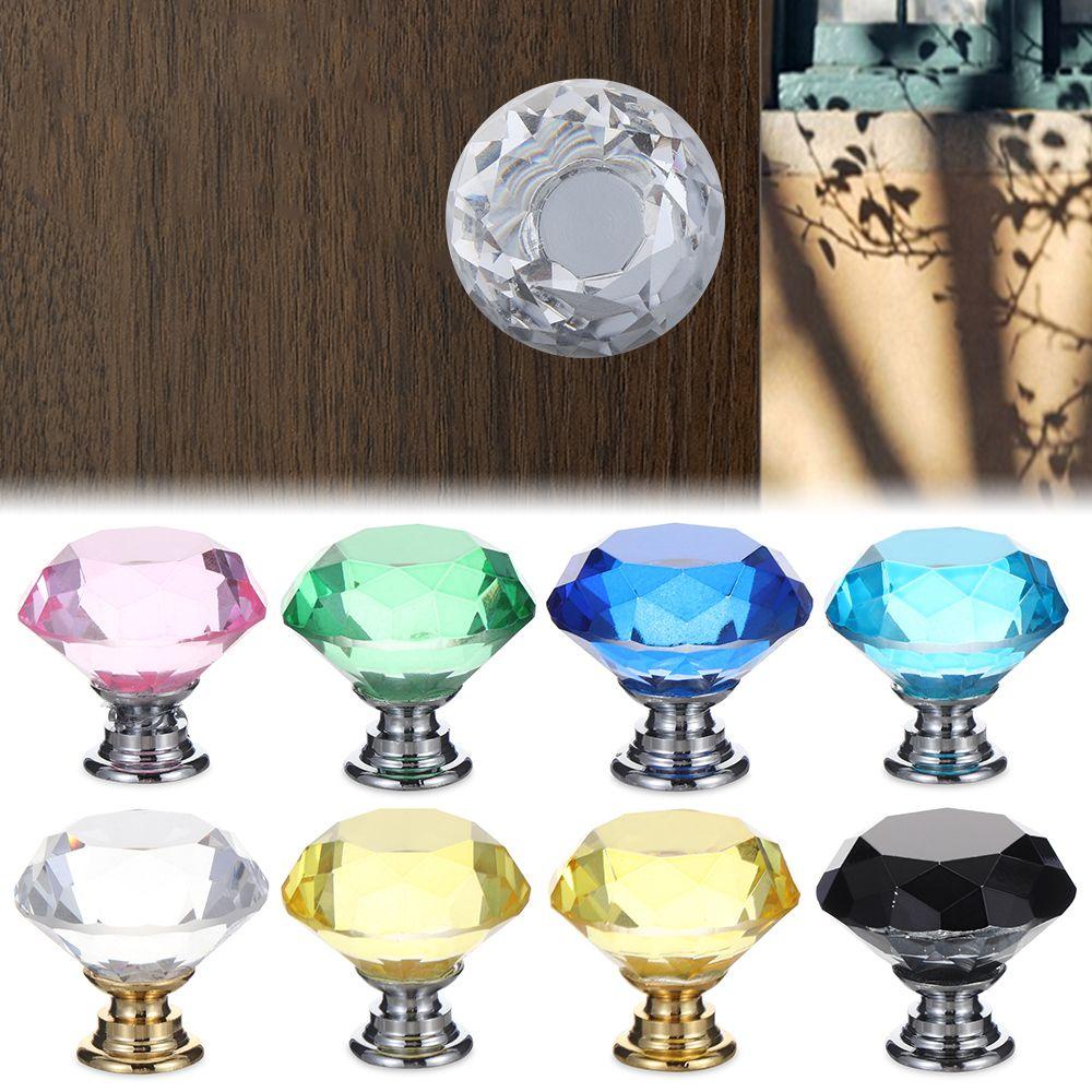 PINEVN Tay Nắm Ngăn Kéo Tủ Hình Kim Cương Nhiều Màu