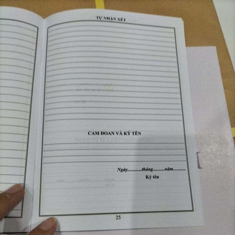 Lý lịch của người xin vào đảng Mẫu 2-KND