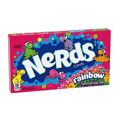 Kẹo Nerds Rainbow cầu vồng hộp 141.7g