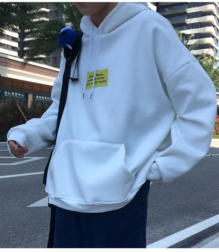 Áo Hoodie Dáng Rộng Màu Trơn Thời Trang Thu Đông Cho Các Cặp Đôi | BigBuy360 - bigbuy360.vn