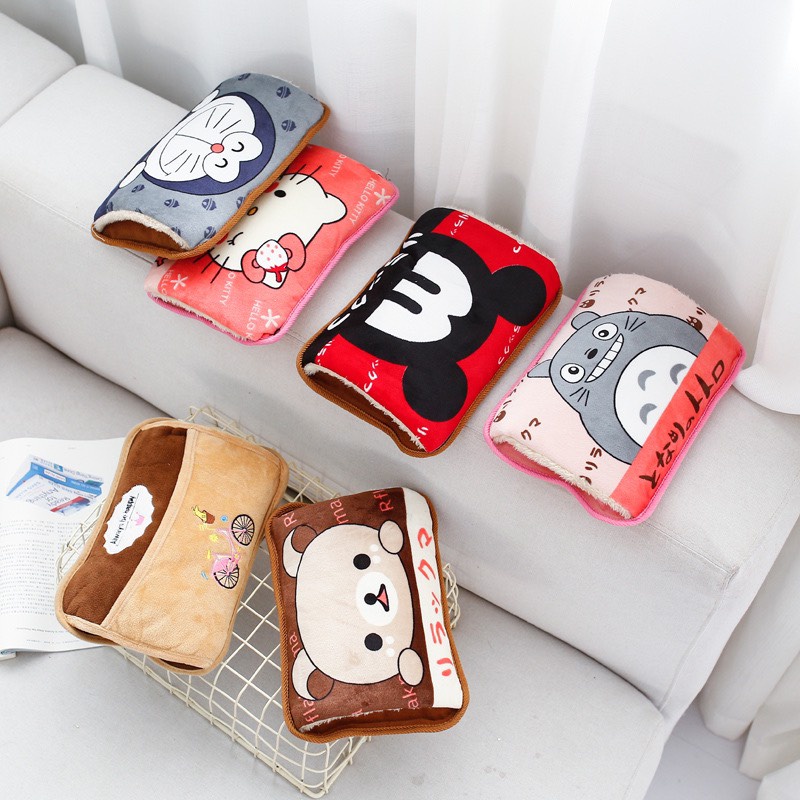 Túi chườm ấm bụng kinh sạc điện, Túi sưởi chườm ấm bụng cắm điện giữ nhiệt giảm đau nhiều mẫu