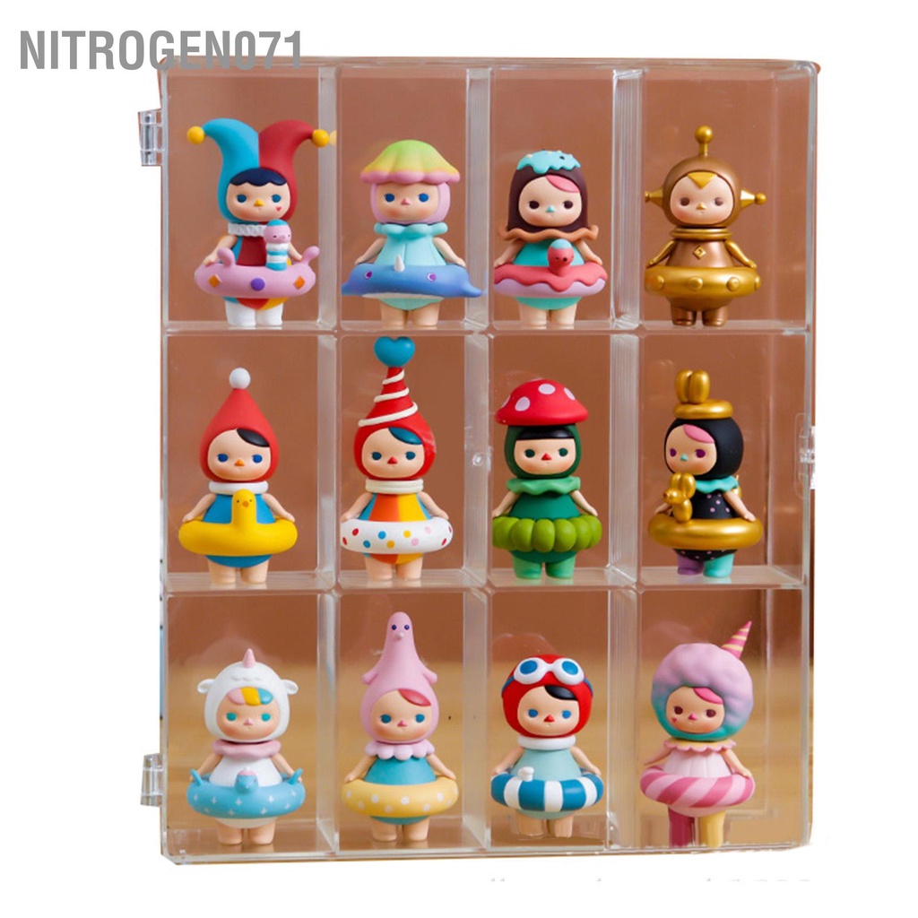 Hộp trưng bày búp bê đồ chơi trong suốt - Hộp Đỡ Trưng Bày Mô Hình Búp Bê Anime Thời Trang Nitrogen071