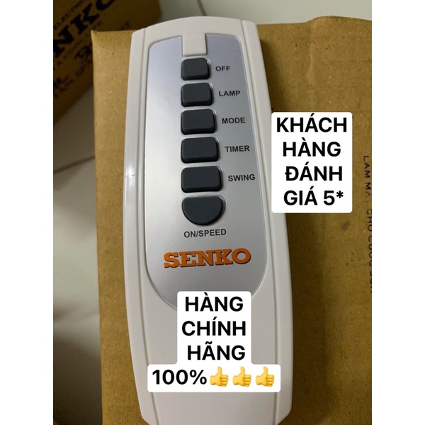 REMOTE SENKO. DÙNG CHO CÁC LOẠI QUẠT ĐIỀU KHIỂN TỪ XA CỦA SENKO.