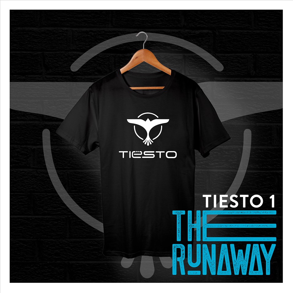 Áo phông Cotton 100% Nam / Nữ  DJ EDM Raver: Tiesto 1 by The Runaway