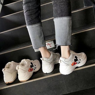 Giày bata thể thao nữ Mickey - Siêu chất