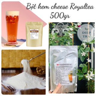 Bột kem cheese phô mai Royaltea 500gr (Túi giấy/Túi bạc đặc biệt)