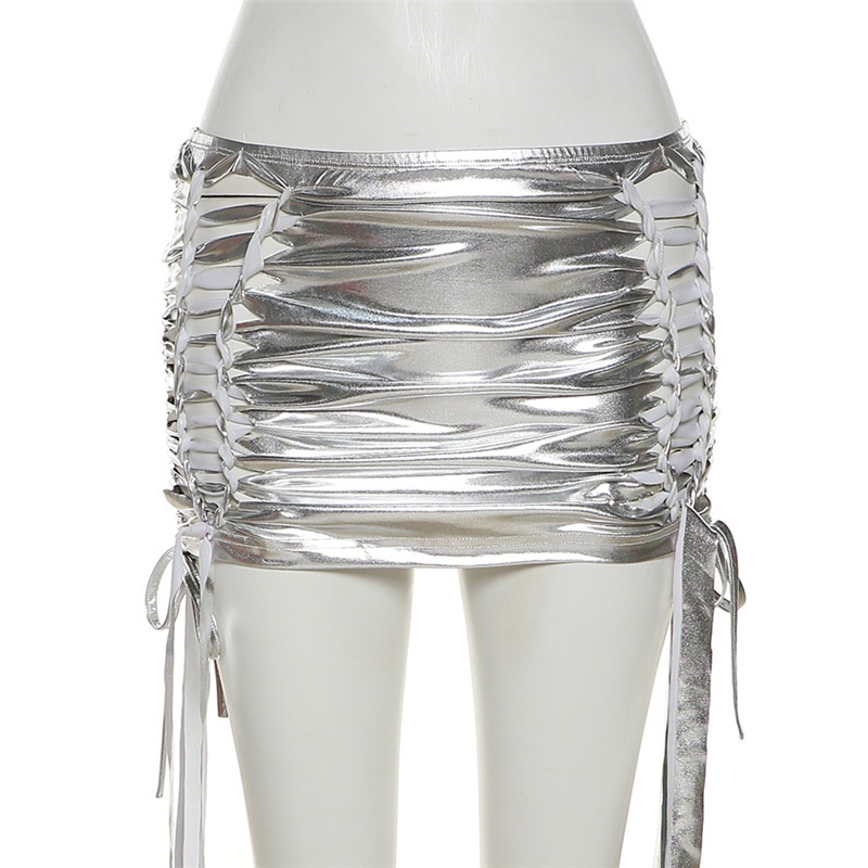 Chân váy DUNEA lưng thấp thiết kế quyến rũ thời trang dành cho nữ