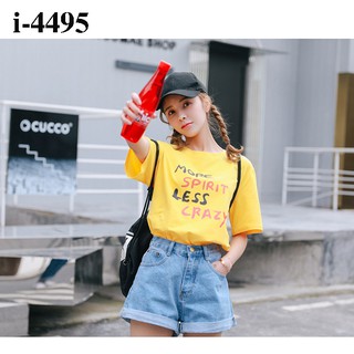 I4495 áo thun nữ unisex chất lừ