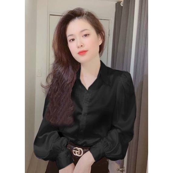 Sơ Mi Tay Phồng Bigsize 55kg Đến 100kg (M/L/XL/XXL)