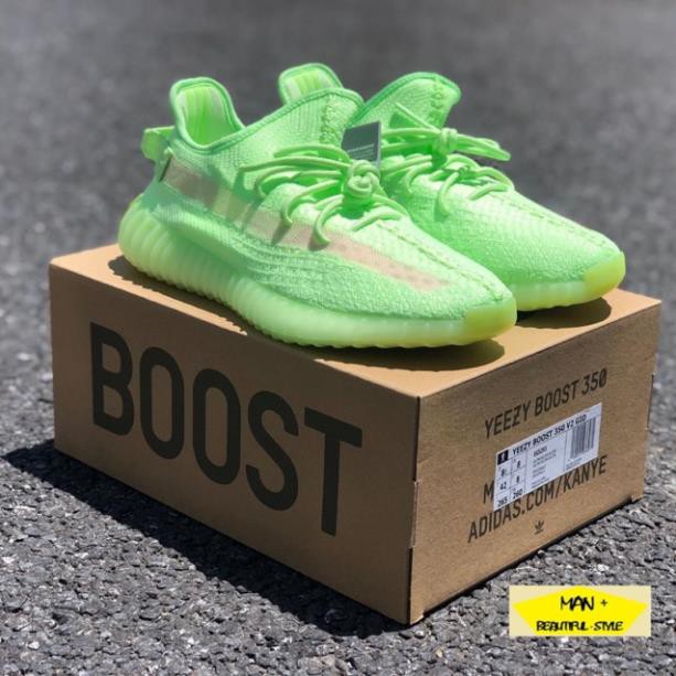 Tết Sale XẢ HẾT (Full box) Giày thể thao Yeezy boost 350 v2 Glow < ) 2020 new ^ . ^ ' ^ ₜ