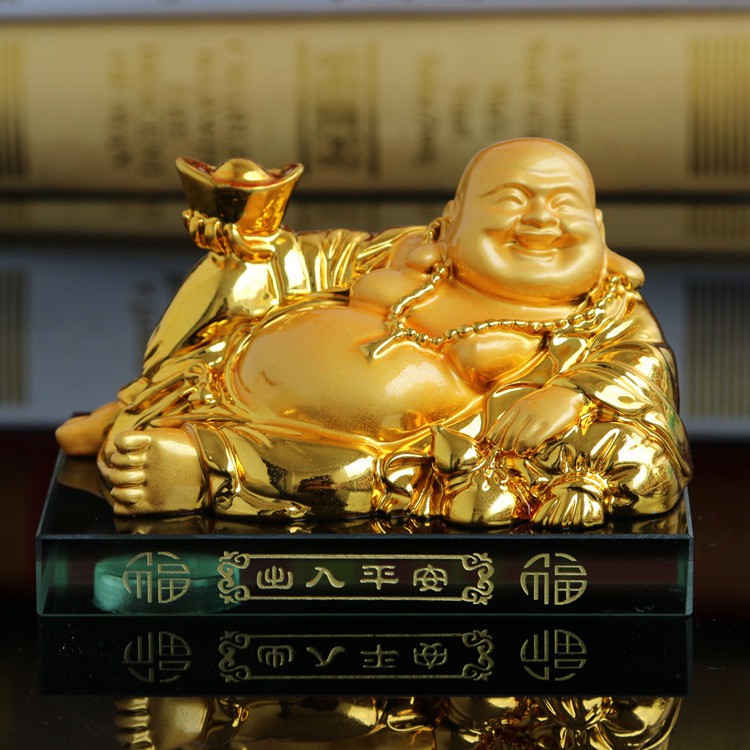 Tượng Phật Di Lặc Mạ Vàng Cao Cấp