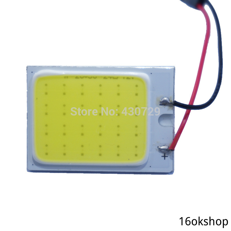 Đèn Led Cob 24 Bóng Siêu Sáng Gắn Trần Xe Hơi