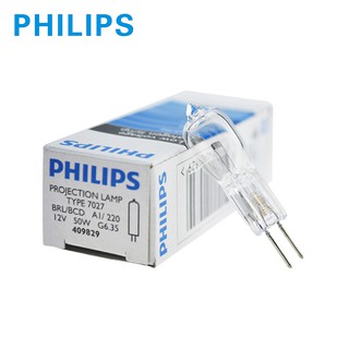 (SALE) Bóng đèn Halogen Philips 7027 12V-50W G6.35