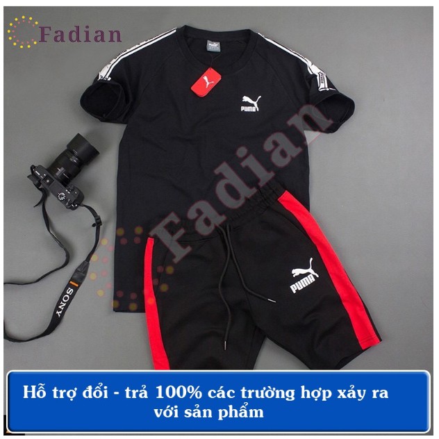 Bộ đồ thể thao nam tập Gym , Áo thun nam nữ ,Mẫu pum | BigBuy360 - bigbuy360.vn