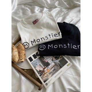 Áo thun Basic Monstier - MOS "Infinity" T-Shirt // Trắng