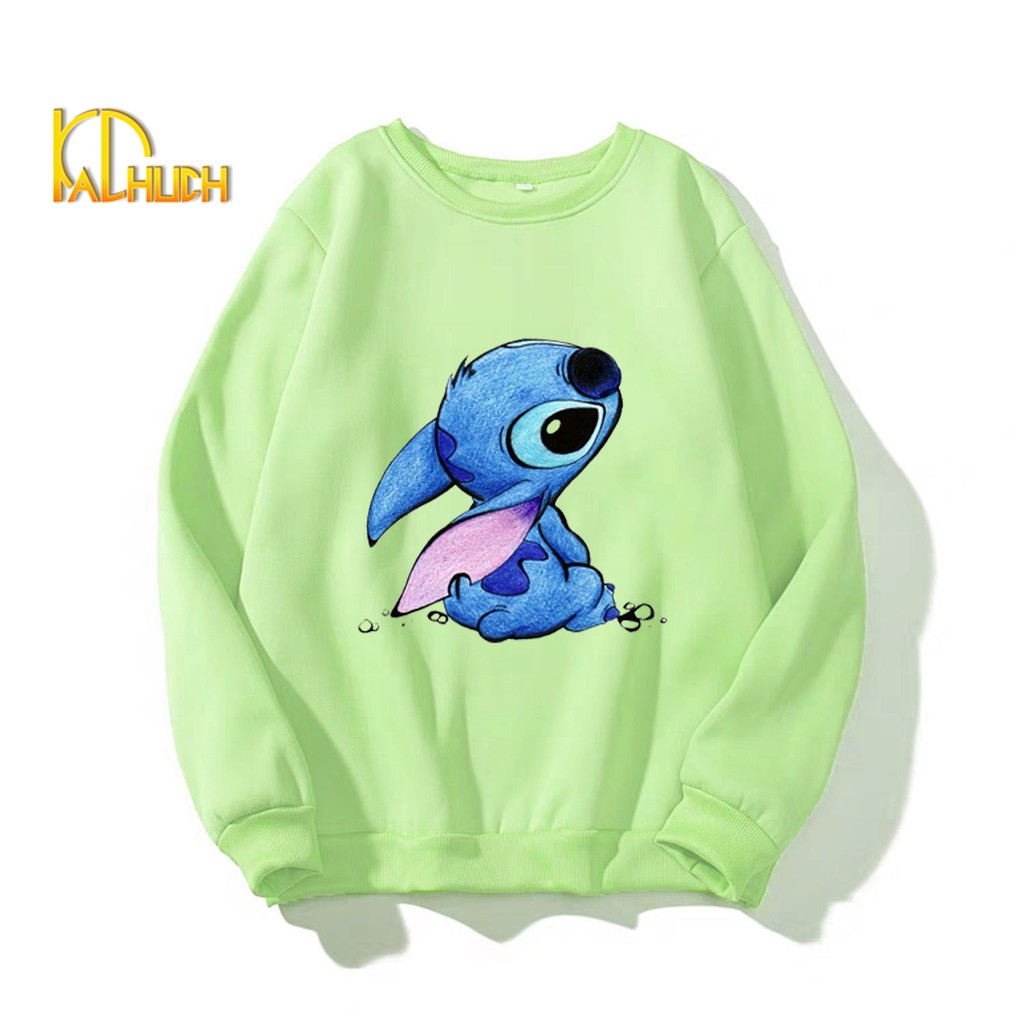 ÁO SWEATER NỮ IN STITCH DỄ THUƠNG (NHIỀU MÀU)