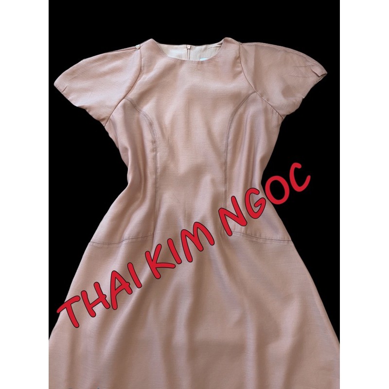 Đầm midi vai đính hạt xinh xắn | BigBuy360 - bigbuy360.vn