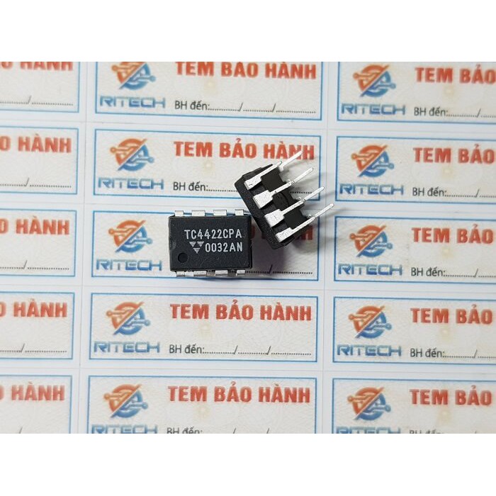 Combo 2 con] TC4422CPA TC4422EPA TC4422 IC điều khiển Mosfet 9A Dip-8