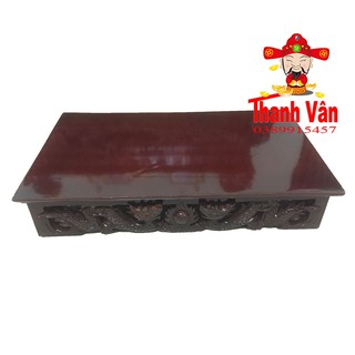 Combo Bàn thờ gia Tiên 69x41 + Chân Đỡ