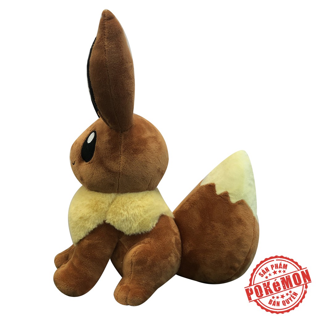 POKEMON | Thú bông Eevui - Eevee cao 23cm