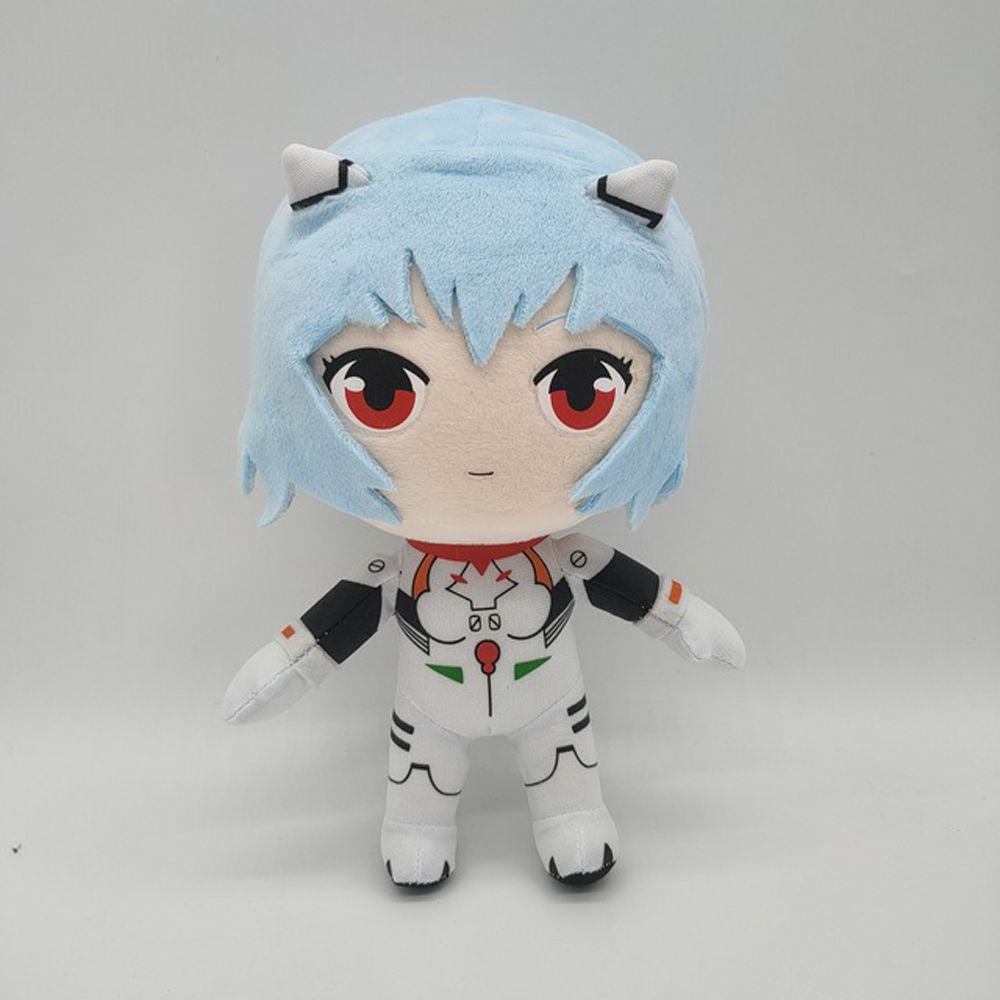 Thú nhồi bông đồ chơi hình nhân vật Rei Ayanami Evangelion 20cm