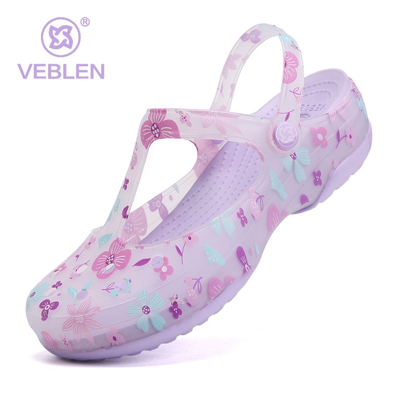 Dép nhựa nữ đế xuồng cao 4cm
