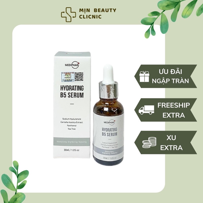[CHÍNH HÃNG] Serum phục hồi, cấp ẩm, dưỡng sáng da MEDIPHAR+ HYDRATING B5 SERUM