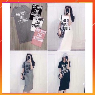 Váy maxi thể thao dáng suông do not tag studio - chất thun cotton