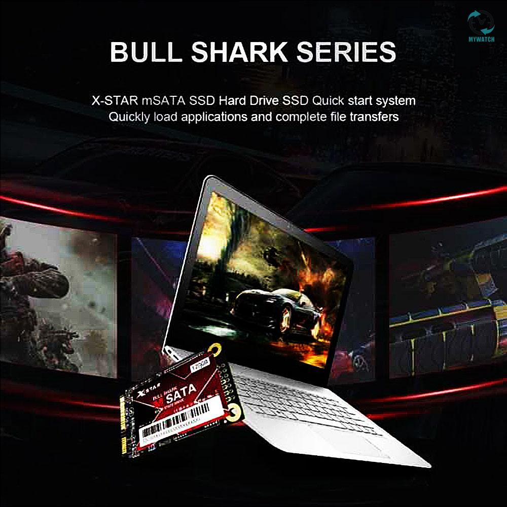 Thiết Bị Lưu Trữ Ổ Đĩa Cứng 1.8inch Ssd 512gb X-Star Bull Shark Msata Ssd Dành Cho Máy Tính