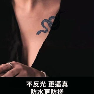 Hình Xăm Dán Tạm Thời Hình Rắn Cá Tính