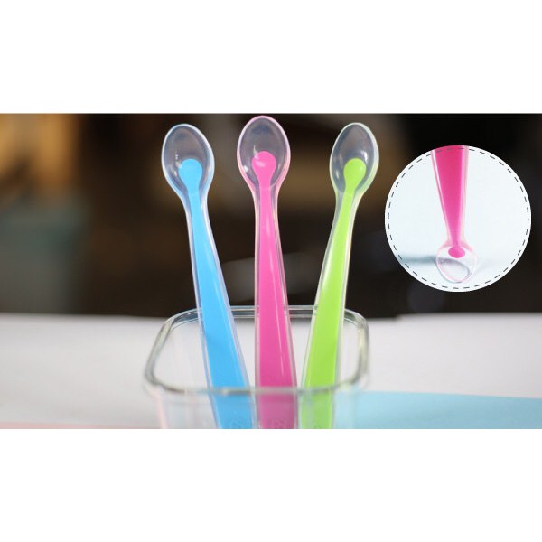 Thìa ăn dặm silicon siêu mềm Munchkin (lẻ 1 cái)