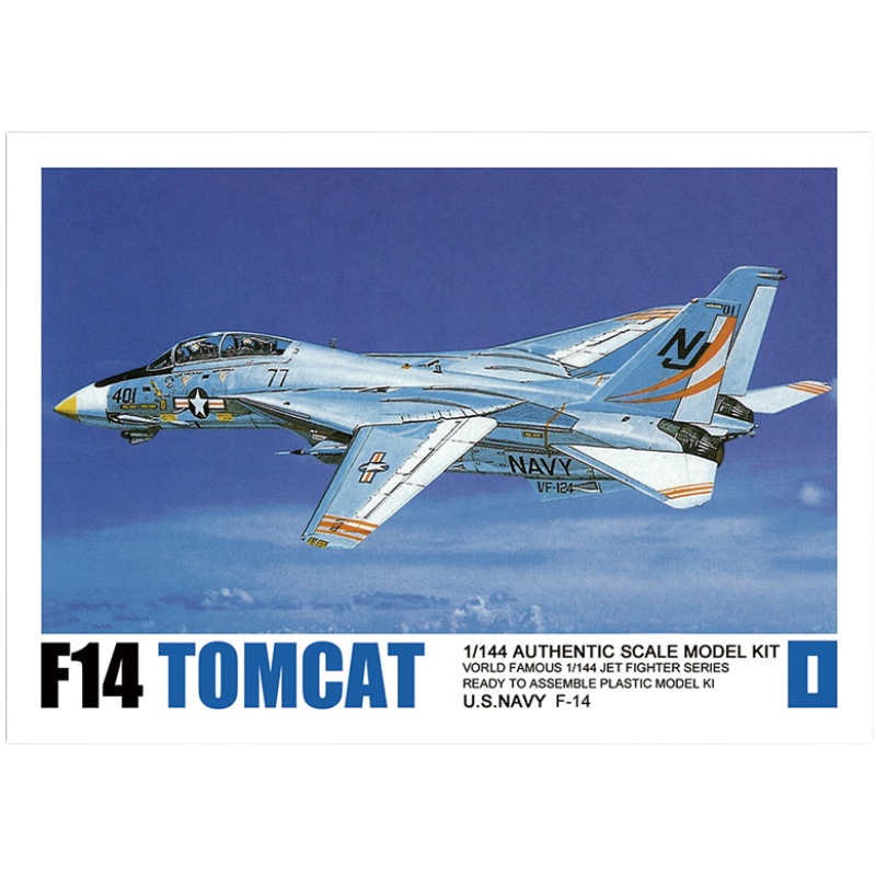 Mô hình máy bay chiến đấu USA F14 Tomcat F15 F-4E tỉ lệ 1/144