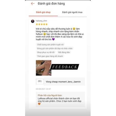 Vòng tay cheap moment lee Jeno