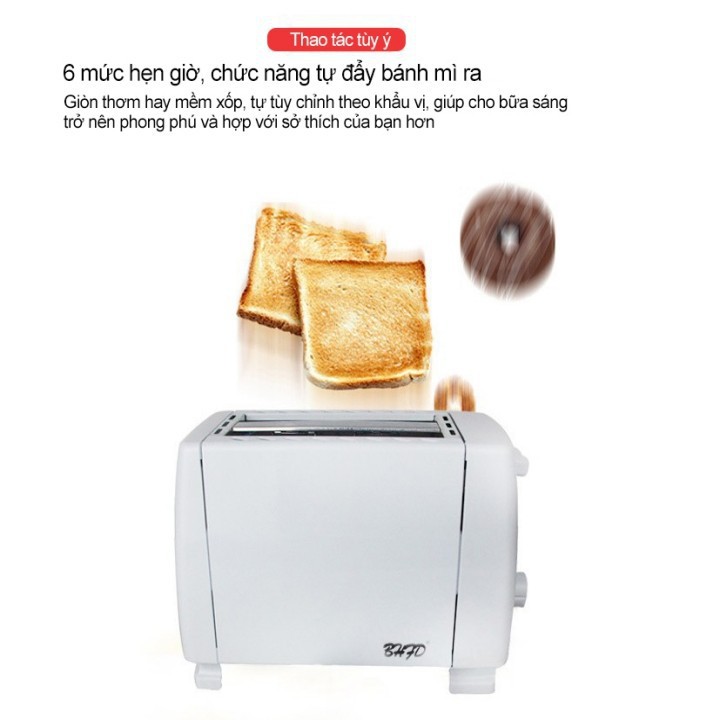 [ Home and Garden ] - Nướng bánh mì thế này mới giàu dinh dưỡng nhất! 2 SLICE TOASTER