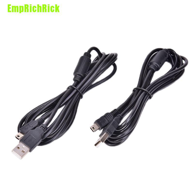 Dây Cáp Sạc 1.8m Cho Tay Cầm Chơi Game Psp Ps3 Playstation 3 A Đến Mini B Usb 2.0