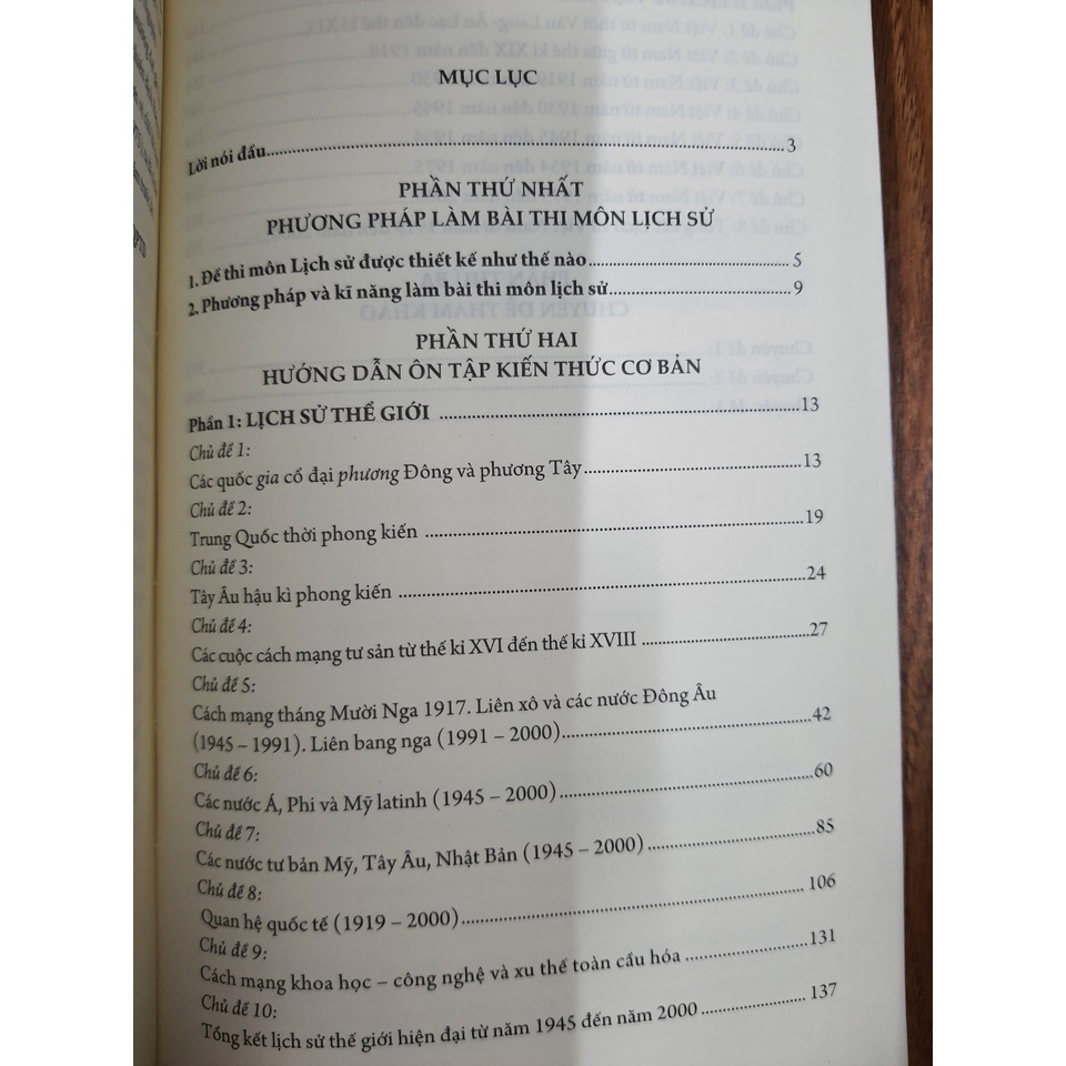 Sách - Hướng dẫn ôn thi bồi dưỡng học sinh giỏi THPT chuyên đề Lịch Sử