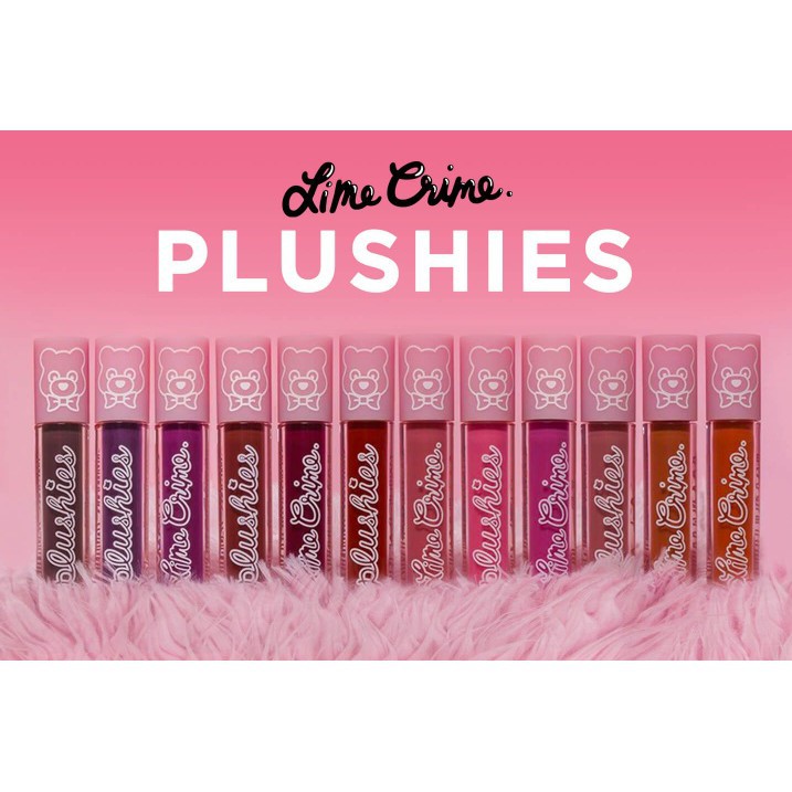 SON KEM LÌ LIME CRIME PLUSHIES SOFT MATTE LIPSTICK